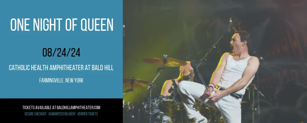 One Night of Queen at Catholic Health Amphitheater At Bald Hill